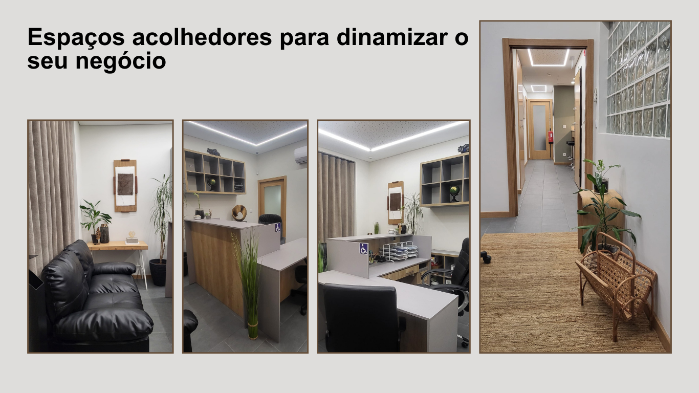 Espaços acolhedores 3JOB's Center