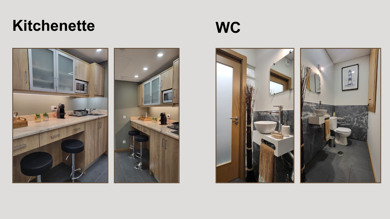 Kitchenette e WC