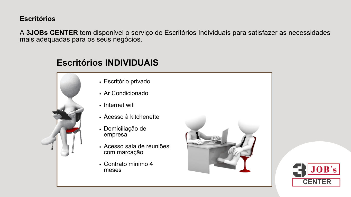 Escritórios individuais